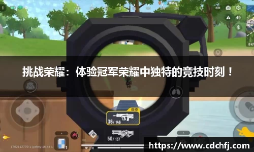 挑战荣耀：体验冠军荣耀中独特的竞技时刻 !